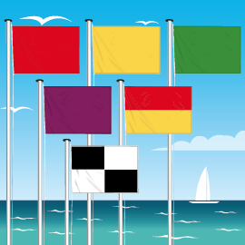 Nouvelle réglementation des drapeaux de baignade