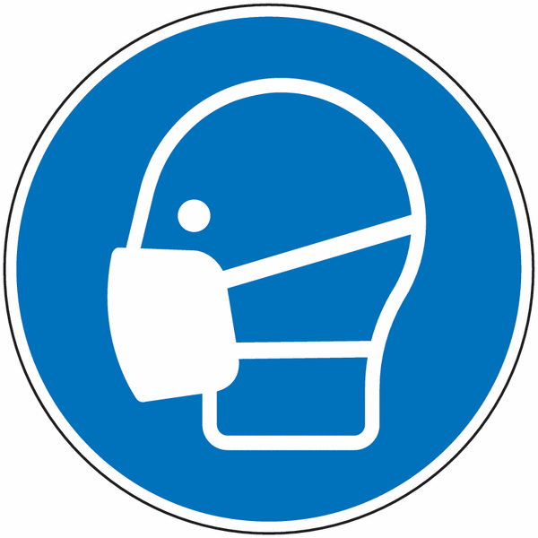 Panneau Port obligatoire du masque anti-poussière