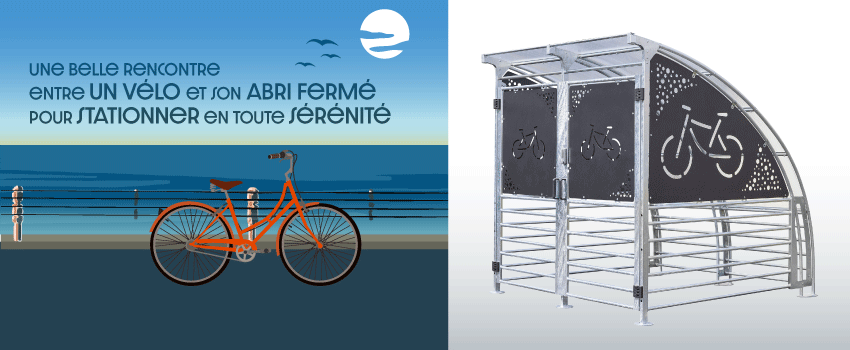 Abri vélo sécurisé