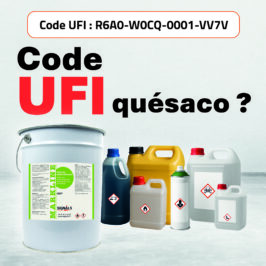 Sélection de produits devant comporter un code UFI