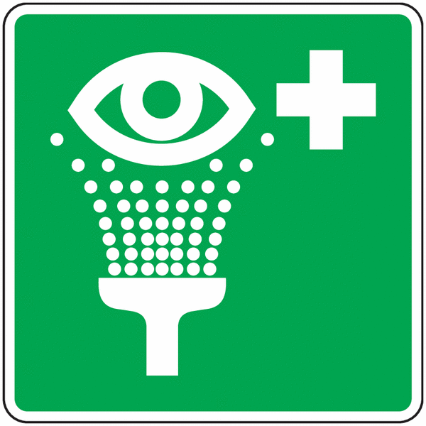 Pictogramme Lave-oeil