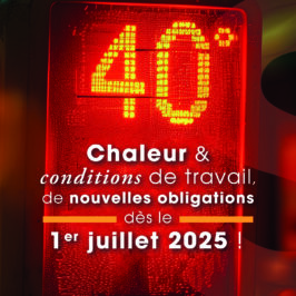 Règles employeur en cas de fortes chaleurs